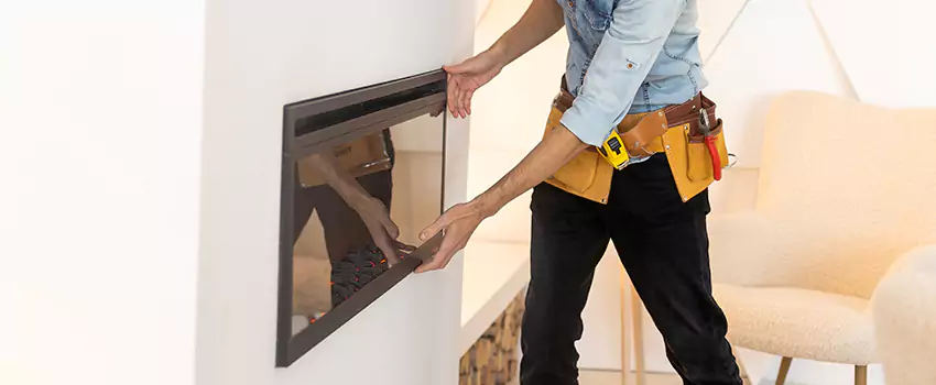 Metal Fireplace Installation in Cherryland, California