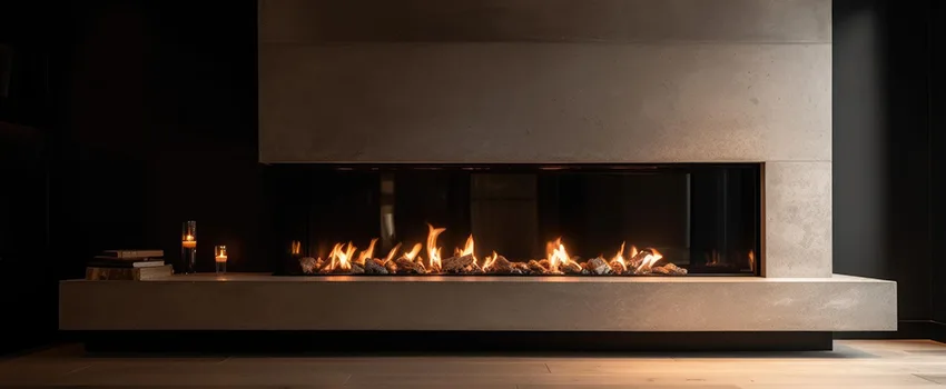 Gas Fireplace Ember Bed Design Services in Cherryland, California
