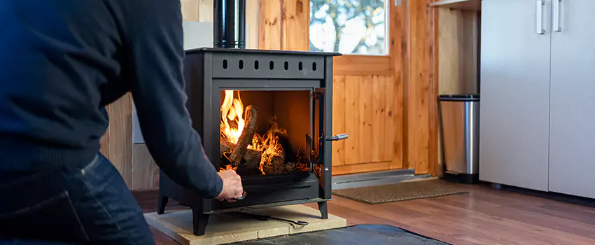 Open Hearth Wood Fireplace Installation in Cherryland, CA