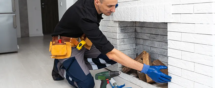 Fireplace Damaged Damper Frame Repair Services in Cherryland, California