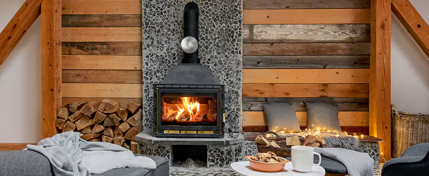 Thelin Hearth Products Direct Vent Gas Stove Fireplace Inspection in Cherryland, California